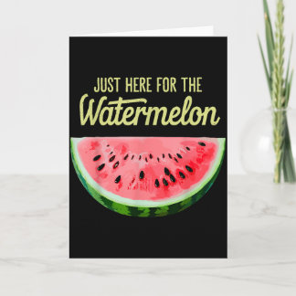 Söt vattenmelonprint för män kvinnor barn vattenme kort