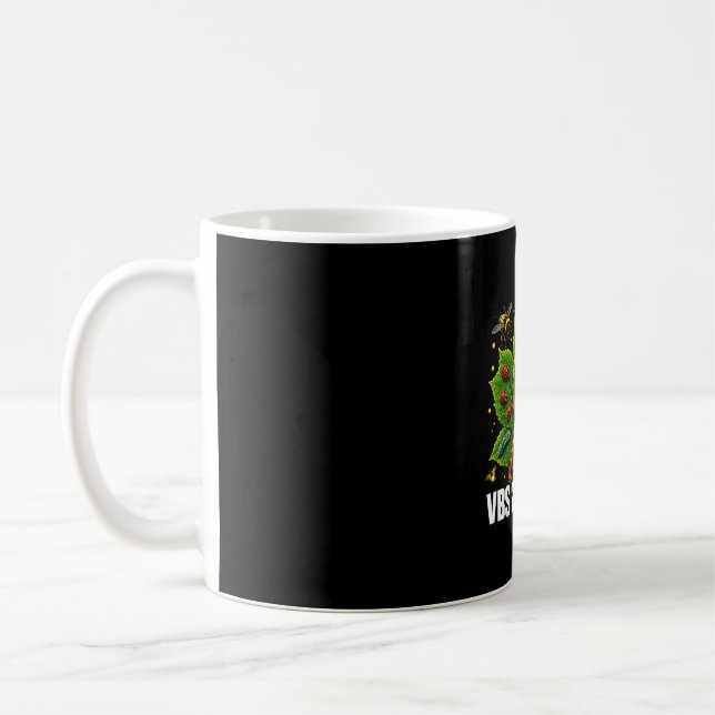 Söt vbs 2026 bakgårdsbuggar matchande semester kaffemugg (Vänster)
