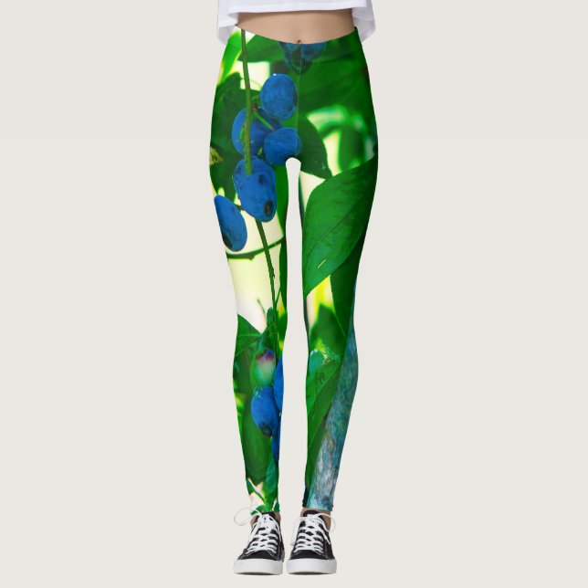 Söt Vegetables Leggings (Framsida)