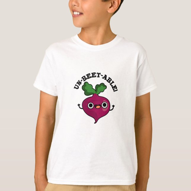 Söt Veggie Beet Pun, obetbar T Shirt (Framsida)