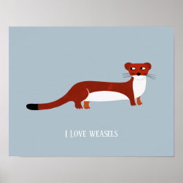 Söt Vessla Poster