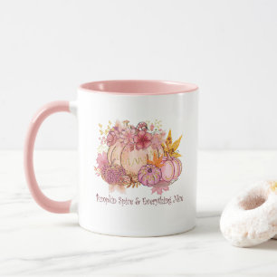 Söt vid höstens Rosa: Stollig & Spice Mugg