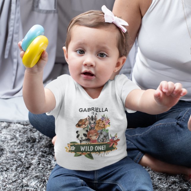Söt Vild En Djur i Djungeln  T Shirt (Skapare uppladdad)