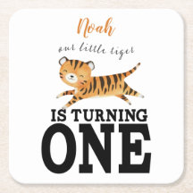 Söt Vild En Jakt Tiger 1-årsdag