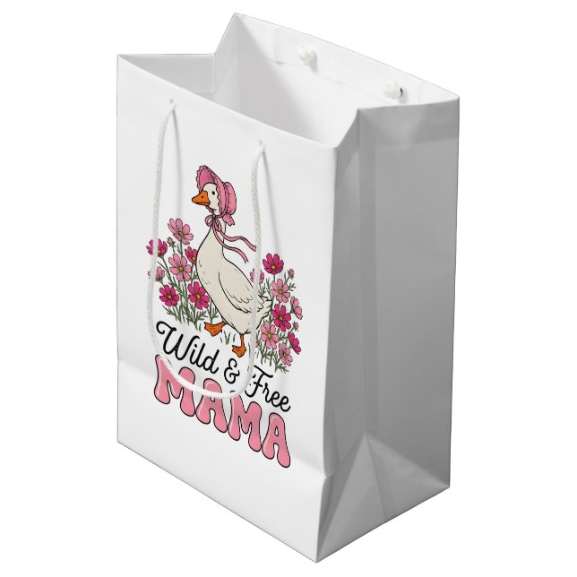Söt vild fri Mamma Mors dag  (Framsidan Vinklad)
