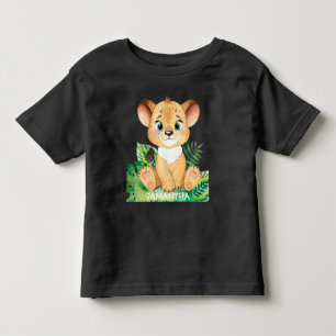 Söt vilda lejon t shirt