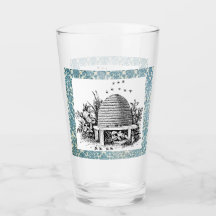 Söt Vintage Bikupa och skademask