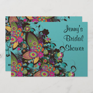 söt vintage blomfrensoja möhippa inbjudningar