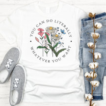 Söt Vintage Wildblommes HandDRAED