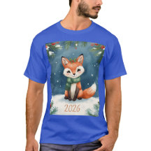 söt vinter glad nyår 2026 familj t-shirt