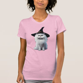 Söt vit persisk häxa t-shirt
