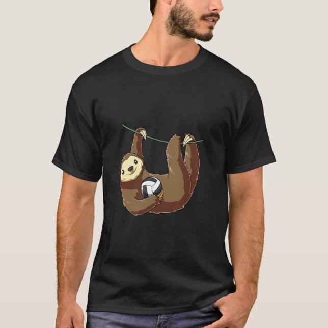 Söt Volleyboll Sengångare T Shirt (Framsida)