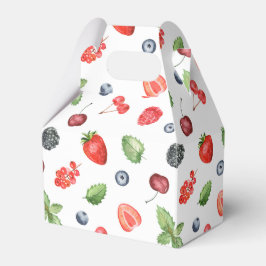 Söt Watercolor Berry Mönster Presentaskar