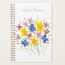Söt Watercolor Sweet Flower Planner