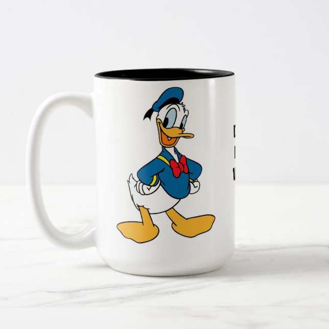 SÖT WHIMISIK FOLKART ANKA  Två-Tonad MUGG (Vänster)