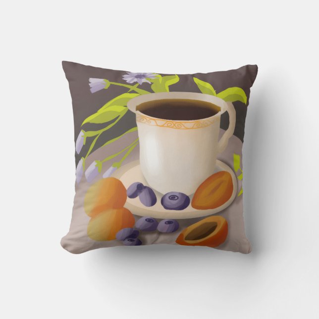 Söt Whimsical Kudd | Konstnärlig Dekorativ Cushio Kudde (Framsida)