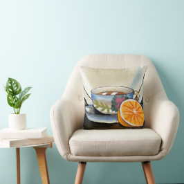 Söt Whimsical Kudd | Konstnärlig Dekorativ Cushio Kudde
