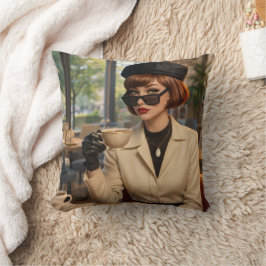 Söt Whimsical Kudd | Konstnärlig Dekorativ Cushio Kudde