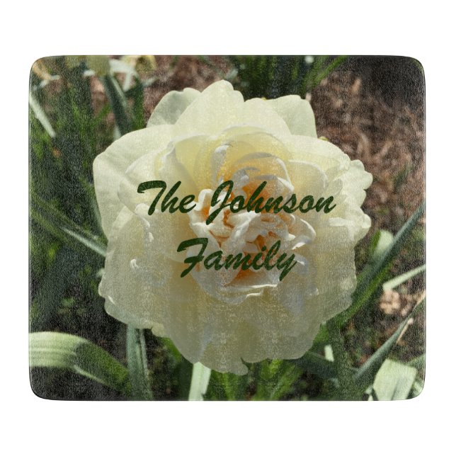 Söt White Daffodil (Framsidan)