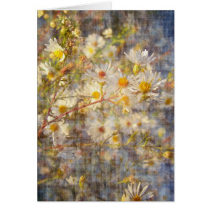 Söt Wildblomma Hälsningskort