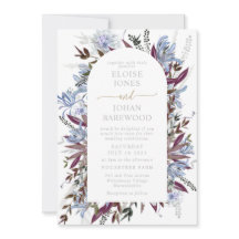 Söt Wildblommes lila blått