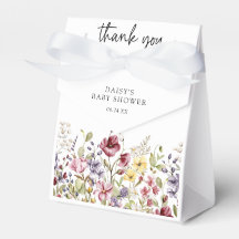 Söt Wildblomsterbabyskor