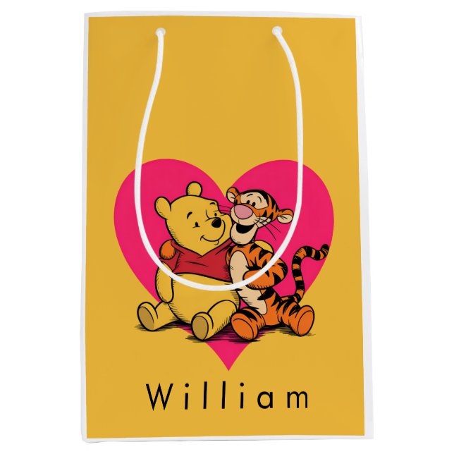 Söt Winnie the Pooh & Tigger (Framsidan)