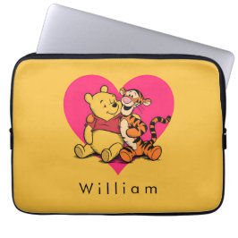 Söt Winnie the Pooh & Tigger Laptop Fodral