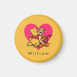 Söt Winnie the Pooh & Tigger Magnet
