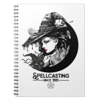 Söt Witch & Black Cat Wiccan Wicca Spellcasting