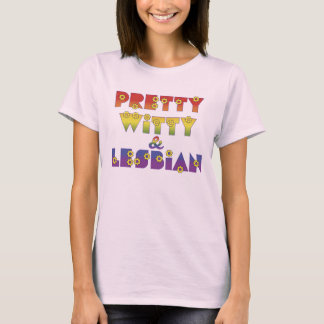 Söt Witty Lesbisk Tee