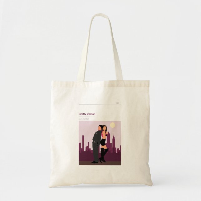 Söt Woman - Tote Bag Tygkasse (Framsidan)