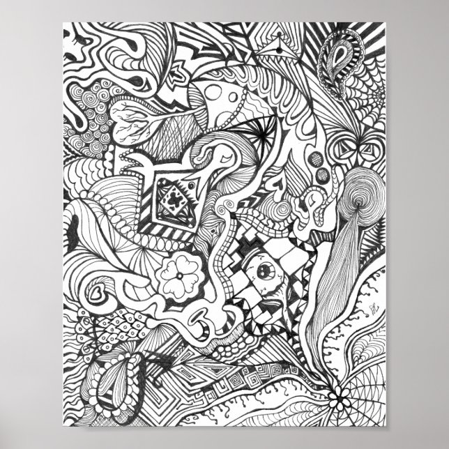 Söt Wook Girl Poster (Framsidan)