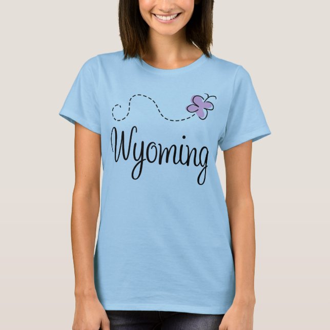 Söt Wyoming T-shirt (Framsida)