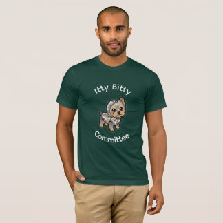 Söt yorkie kortärmad t-shirt
