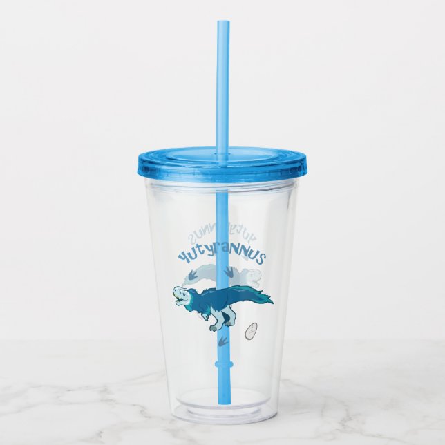 Söt Yutyrannus Take Away Mugg (Framsida)