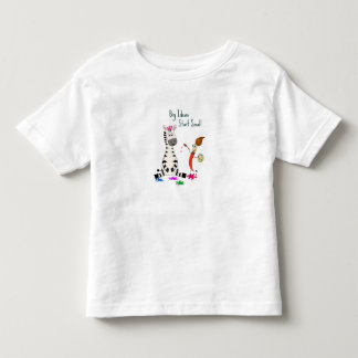 Söt Zebra Förskolebarn T Shirt