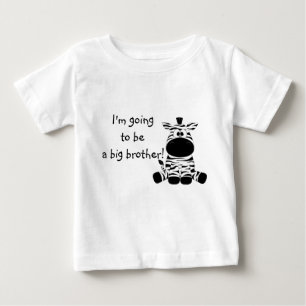 Söt Zebra Storebror T Shirt