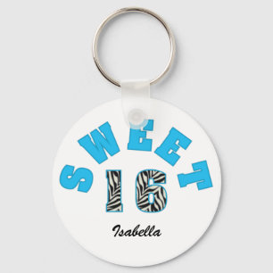 Söta 16 Keychain Nyckelring