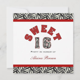 Söta 16-partsinbjudningar inbjudningar