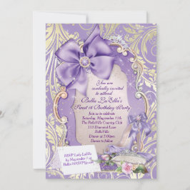 Söta 16 Quinceanera partyinbjudningar Inbjudningar