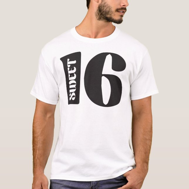 Söta 16 t-shirt (Framsida)