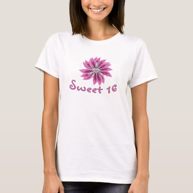 Söta 16 t-shirt (Framsida)