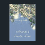 Söta 16th Bride Rustic Wood Guld Blue Mint Hearts<br><div class="desc">Lite rustik,  lite skog,  lite royal inbjudan. Ha en speciell dag! FlorenceKdesig</div>