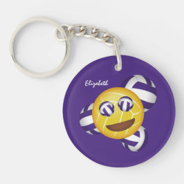 söta alla färg-flickor volleyball emoji