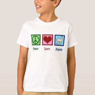 Söta Alpackabarn T Shirt
