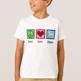 Söta Alpackabarn T Shirt
