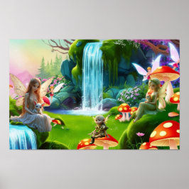 Söta älvor poster