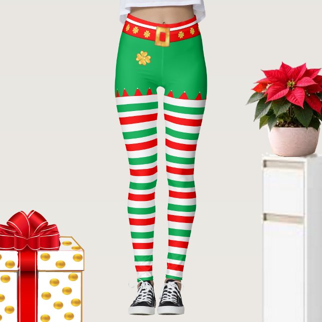 Söta älvor randiga leggings (Skapare uppladdad)