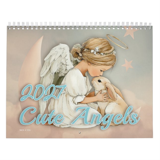 Söta Änglar 2027 Kalender (Omslag)